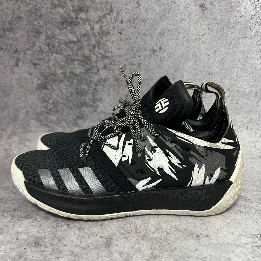 Adidas James Harden Vol 2 Shoes Mens 11.5 Black Traffic Jam (NO INSOLES)